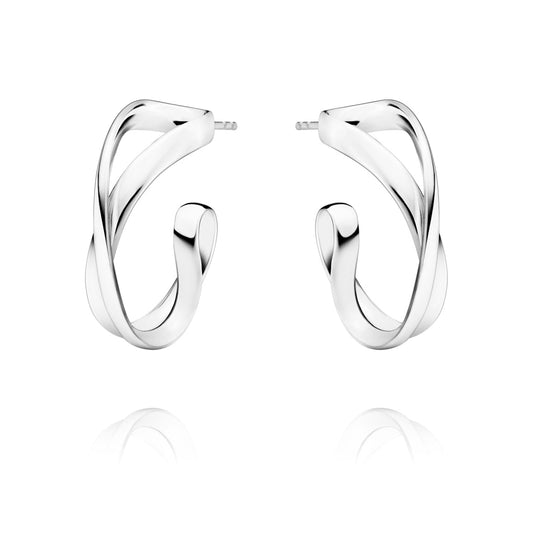 Georg Jensen Infinity Hoop Earrings, Small